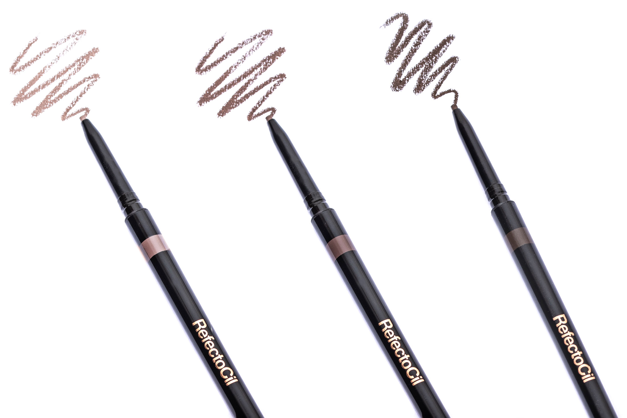 kolory kredek do stylizacji brwi