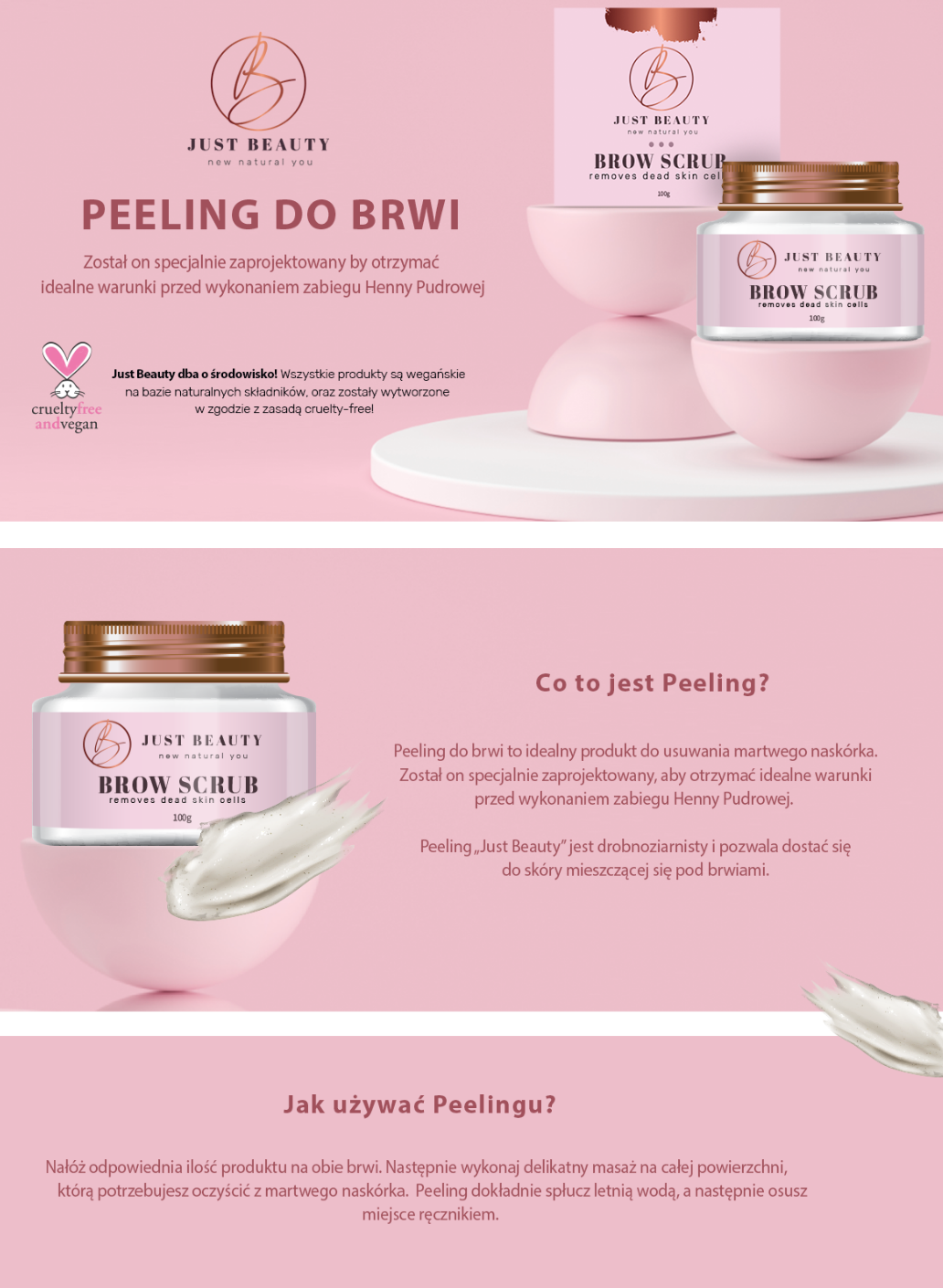 peeling do brwi