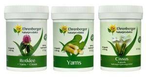 Czerwona koniczyna, Yams i Cissus – dla lepszych dni każdej kobiety