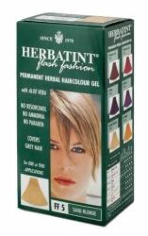Trwała Farba Herbatint FF5 PIASKOWY BLOND seria MODNY BŁYSK