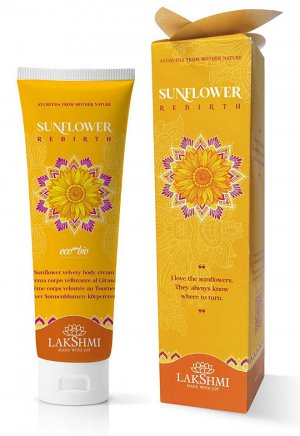 Aksamitny Krem z Kwiatem Słonecznika Lakshmi